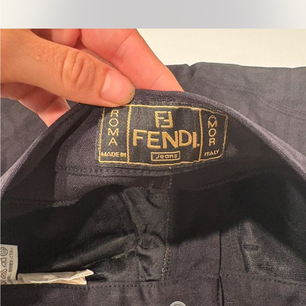Fendi Midnight Blue Trousers